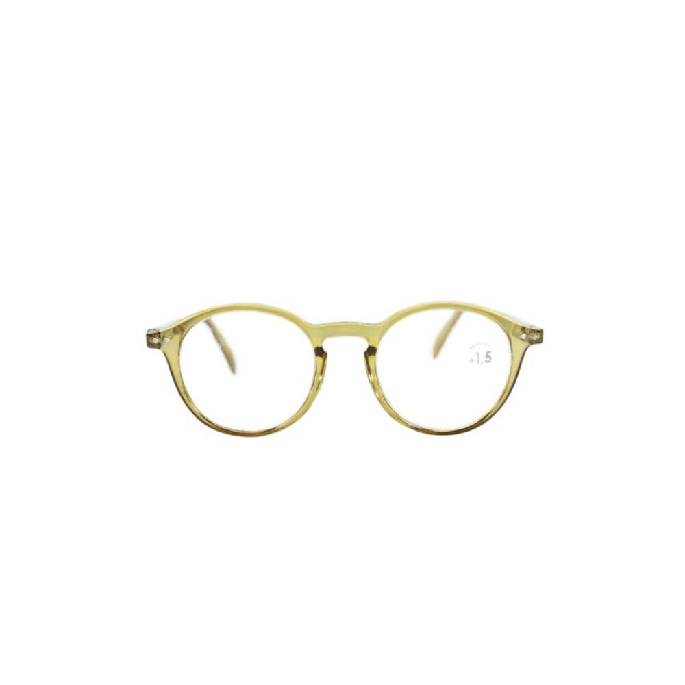 Izipizi Unisex Adults Round Reading Glasses +1.5 Yellow Size 49-20 149